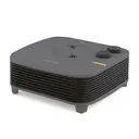 Morphy Richards HeatFlux 2kW Flat Fan Heater – Grey, Adjustable Thermostat, 825101 image 1