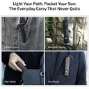 Olight ArkPro Series Flat Unibody EDC Flashlight with Multi-Light Sources image 7