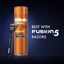 Gillette Fusion Moisturising Shave Gel for Men with Cocoa Butter, 200ml image 6
