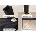 Computer Desk with USB Ports, Power Outlets, LED Strip, Drawers & File Cabinet, Reversible Corner Gaming Desk with Monitor Shelf & Storage for Home Office image 3