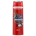 Old Spice Night Panther Shower Gel & Shampoo For Men 400ml, 3-in-1, Long-lasting Fresh image 0