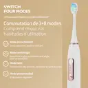 Rushi R-C31 Brosse à dents électrique avec charge USB-C et batterie 1500 mAh - Noir image 3