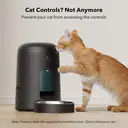 Petlibro Air Automatic Pet Feeder - 2L， Black， with Timer， with 180-Day Battery Life， Anti-Mistake Touch Design & Up to 6 Meals per Day， Ideal for Small/Medium Cat & Dog image 8