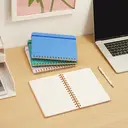 Jubiluu Carnet ligné A5 à spirales et couverture rigide - Lavande image 4