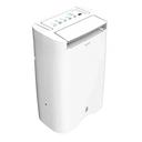 ecoair DD3 Slimline Desiccant Dehumidifier – 10 Litres/Day Extraction，3L Water Tank, Slim Compact Body， Laundry Mode， Low-Temperature Performance – White image 1