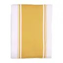 Dexam Tea Towel Love Colour Striped 100% Cotton Ochre 45x70cm image 0