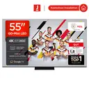 TCL 55Q7C QLED Mini LED Fernseher, 55 Zoll, 4K HDR Premium, Dolby Vision IQ & Atmos, Smart TV mit Google TV, Bang & Olufsen 6.2.2 Sound, 144Hz VRR, AMD FreeSync Premium Pro, HDMI 2.1, AirPlay 2, Alexa, IMAX Enhanced image 0