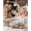 Leebein Electric Cleaning Brush， Spin Scrubber with 8 Interchangeable Brush Heads， Adjustable Extension Handle & 2 Rotation Speeds for Bathroom/Kitchen/Car, New Year Sale , Top gift picks image 6