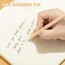 M&G KiKi QUOKKA Erasable Gel Pens, 6 Pack Black Ink Erasable Pens, Fine Point 0.7 mm, Cute Quokka Design, Smooth Writing Gel Pens with Comfort Grip and Cap for School, Office, and Planner image 2