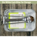 Milestone Camping Stove, Cookware & Cutlery Set with Fuel Blocks 13pcs image 5