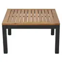 Garten-Lounge-Set (2 Zweisitzer, 2 Beistelltische, 1 Tisch), Grau image 9