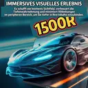 CRUA 32-inch randloze 1500R curved gamingmonitor | 2K QHD (2560×1440) 165Hz, Adaptive Sync, 100% sRGB-kleurweergave, 178° brede kijkhoek, HDMI/DisplayPort, VESA 100×100mm-bevestiging, Flicker-Free Low Blue Light, Geschikt voor EU/UK thuiswerkplekken, consolegaming en contentcreatie (Zwart) image 3