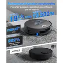 Ecovacs Deebot X11 Pro Omni Aspirateur robot 19 500 Pa, PowerBoost ultra-rapide, rouleau OZMO 2.0, hauteur max. 4 cm, ZeroTangle 3.0, TruEdge 3.0, Omni Station image 4