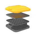 Drew&Cole Clever Micro Toastie Maker - Extra Crispy Toastie, Panini, Sandwiches, Compact & Dishwasher Safe image 9