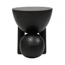 Fifty Five South Walsa Side Table Ball Mango Wood Black image 2