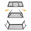 Milestone Camping Open Fire Grill Heavy Duty Folding image 3