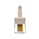 BJ oil brush with bottle, glass baking and barbecue oil brush image 0