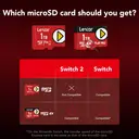 Lexar PLAY PRO MicroSDXC Express Card 256GB, up to 900MB/s Read, 600MB/s Write, Gaming-Optimized, A2, 4K, High-Speed Micro SD Memory Card for Handheld Consoles, Switch, Portable Gaming Device image 5