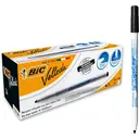 Bic Velleda 1721 Whiteboard Marker, Black, Pack of 24 image 0