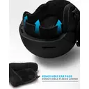 OutdoorMaster Casque de neige ELK MIPS noir mat - Taille S image 4