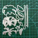 Matrices de Découpe en Métal Fleur de Lys pour Carterie – Gabarit de Gaufrage Floral pour Loisirs Créatifs et Scrapbooking image 2