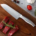 SHIBAZIZUO Couteau de cuisine polyvalent en acier inoxydable à manche unique image 5