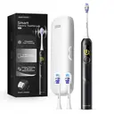 SAKYPRORAL AI Electric Toothbrush with Smart Display for Adults Kids | 150-Day Rechargeable Toothbrush, Real-Time Map |3-Min Timer, Travel Case | Teens Sonic Toothbrush Gift (G5S Black) image 7