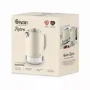 Swan Retro Revive Jug Kettle, 1.7L, Rapid Boil, Easy Pour, 3KW, Vintage, Coated Stainless Steel, Cream with Chrome Accents - SK19025C image 6