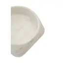 Maison by Premier White Marble Soap Dish, Round Edged Soap Holder, Polyresin Soap Dish With Angled Sides, Decorative Soap Dish image 3