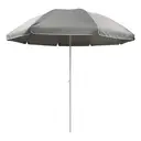 JJA Ardea Parasol de plage Gris - Diamètre 220 cm image 0