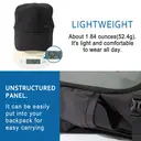 TOP-EX Casquette respirante en mesh, séchage rapide, effet rafraîchissant taille M/L - Noir image 4