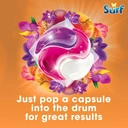Surf 3in1 PODS, Washing Liquid Laundry Detergent Capsules, Passion Bloom, 15 Washes image 5