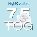 NightComfort Duvet Soft Like Down Microfibre All Seasons 7.5 Tog Super King image 5