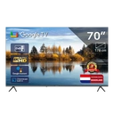 TeeView Google Smart TV - QLED Ultra HD 4K - 70 inch/178 cm - Frameless Design - Tripple Tuner DVB-T/T2/S/S2/C - HDMI x3, USB x2, CI+ - Voice Controle & Streaming apps - Geassembleerd in Eindhoven - TV70UQG-EU image 0
