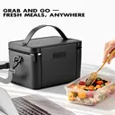 Meoky Insulated Lunch Bag-Black, New Year Sale , Top gift picks image 5