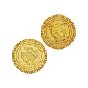Unique Party Plastic Gold Treasure Coins, 30 Pack image 2