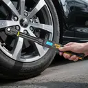 Movecrab Professional Digital Torque Wrench1/2" Drive 6.8-135N.m ±2% High Accuracy LED Display with Nm/in.lb/ft.lb/kg.cm Vibration Sound Light Triple Alarm for Automotive Motorcycle Bike Repair Tool   image 4