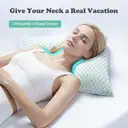 Welskin V-Shaped Maternity Pillow, Soft Air-Layer Fabric, High-Resilience PP Cotton Filling, 19.7×19.7×5.9 in – Model XT-01 image 3