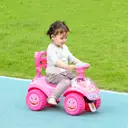 AIYAPLAY Ride on Car, Push Along Toy, Toddler Car Foot to Floor with Under Seat Storage, Anti-Over-Backwards Device, Horn, Music, Light, for 18-36 Months, Pink image 6