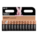DURACELL Simply AA Alkaline Batteries - 12 Pack image 0