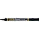 Pentel N850 Permanent Marker Bullet Tip Black Pack of 2 image 3