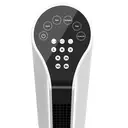 Totopia 35" Tower Fan with Remote Control, 28dB Quiet for Sleep, 15H Timer, 18ft/s Velocity, 3 Speeds, 3 Modes, 80° Oscillation for Home/Office/Indoor, White image 1
