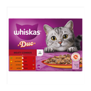 Whiskas 1+ Duo Meaty Combos Adult Wet Cat Food Pouches in Jelly 12 x 85g image 3