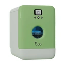 Bob Mini Lave-vaisselle compact écologique 3 couverts 34cm – Vert amande/Blanc neige image 0
