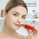 K·SKIN Lipstick-Style Hair Remover, Electric Painless Lady Shaver - Convenient and Gentle, for Face, Lip, and Underarm Hair, Waterproof and Washable Design, Portable, KD505 New Year Sale | Top gift picks image 2