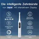 Oral-B iO 6N Elektrische Aufsteckbürste mit Wiederaufladefunktion, Weiß – KI – Interaktives Display – Drucksensor image 1