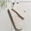 Dexam Single Oven Glove Love Colour 100% Cotton Stone image 5