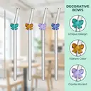 Huacan high borosilicate high-temperature resistant and environmentally friendly straw creative bow straw image 3