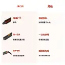 RAF 2合1卷发梳 60W快速PTC加热 陶瓷涂层直板夹 女士日常家用美发造型 image 5