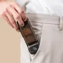 JORDAN&JUDY Small Pill Organizer Portable Mini Daily Pill Case Tablet Cutter Storage Box 1 pc Brown image 7